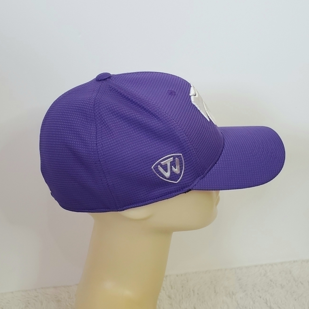 KANSAS State K-State Purple Baseball Hat Cap Top Of The World - Picture 3 of 12